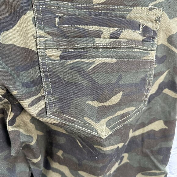 XRAY Men's Classic Moto Biker Stretch Jeans, Size W36 x L32, Olive Camo Color - Picture 12 of 16